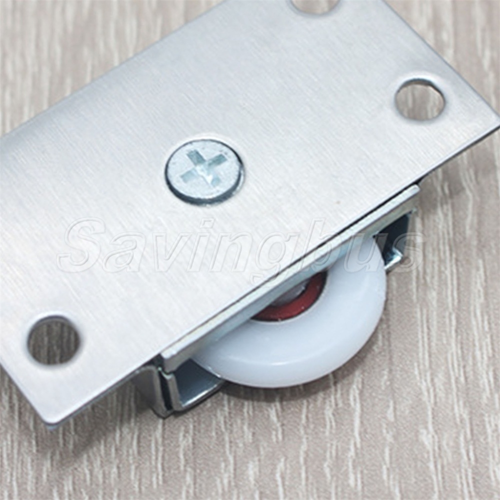 5 Sets Sliding Door Wheels Stainless Wardrobe Furniture Wheels