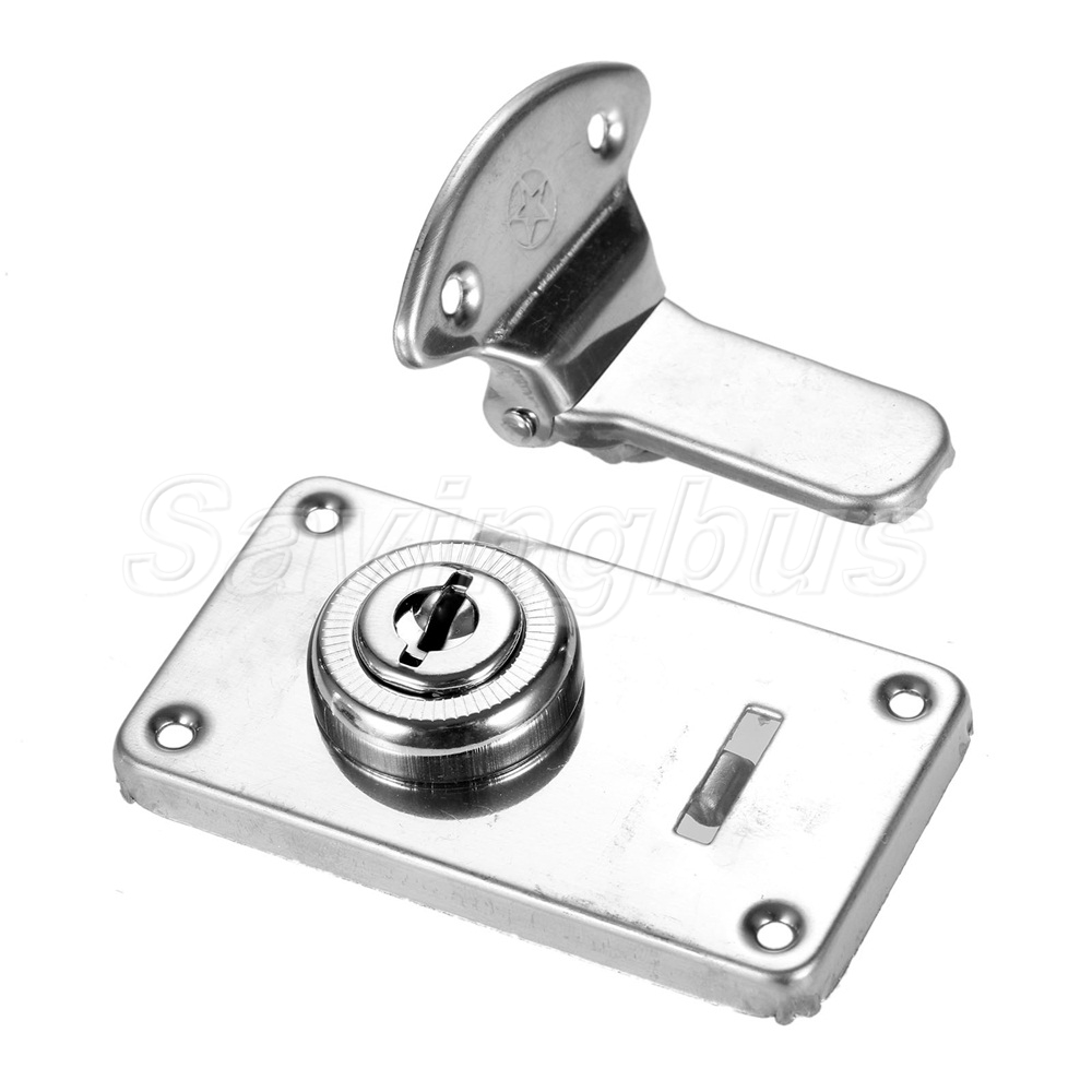 10 Sets Rectangle Toggle Hasp Latches Lock Box Case Chest Suitcase